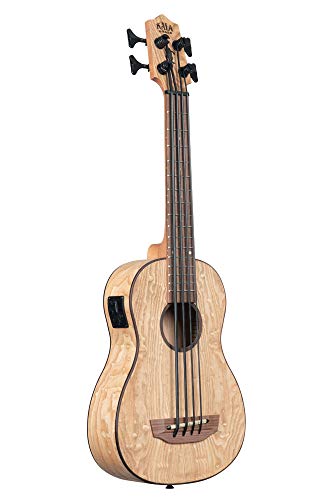 Kala U-BASS – Burled Tamo – Ukulele basse (+ housse) - Les Beatles, Paul McCartney, John Lennon, RIngo Starr, George Harrison Kala U-BASS – Burled Tamo - Ukulele basse (+ housse) – Image 6