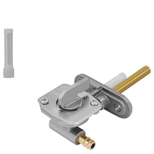 Eponcia Petcock Fuel Shutoff Valve for Yamana Kawasaki Suzuki Fuel Petcock Valve Includes Gasket and Filter Tube Tank Switch Gas Shut off Valves Professional Motorcycle Parts Accessories