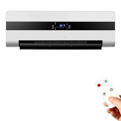 Aire acondicionado sin conductos con ventilador sin aspas y control remoto