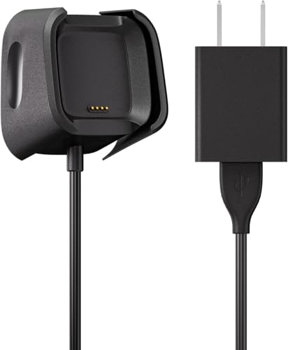 Dismau Charger for Fitbit Versa 2, Replacement Charging Cable Dock Cradle with USB Cord for Fitbit Versa 2 Smartwatch