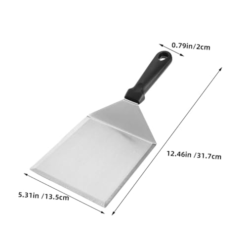 Spatule à Barbecue en Acier Inoxydable x2 pour Plaque de Cuisson - 2
