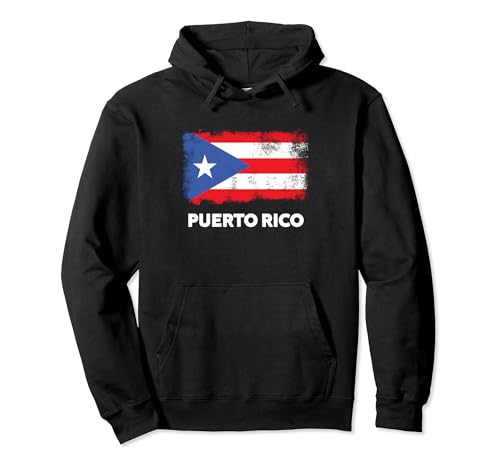 Puerto Rico Flag Sweat à Capuche