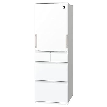 SHARP 冷凍冷蔵庫 プラズマクラスター 両開き 314ℓ 自動製氷機能付き シャープ SHARP 冷蔵庫 3ドア 374L どっちもドア(両開き