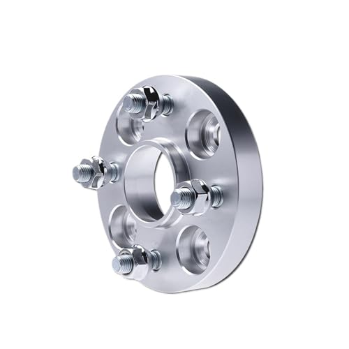 2 Pieces (1 Pair) PCD 4x108 CB 65.1 Wheel Spacer Compatible For Peugeot 206 207 208 408 406 /Citroen C2 C3 C4 X-car Forged Aluminum Alloy(2PC adapter 20mm)