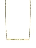 Edelstahl IP Gold LIEBESKIND BERLIN Damen-Collier Edelstahl LJ-0320-N-41