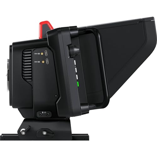 Image of Blackmagic Design Studio Camera 4K Plus G2 Live Production Camera Bundle with 10ft HDMI 2.0 Cable, 6ft USB-C Cable, and 5-Pack of SolidSignal Cable Ties (CINSTUDMFT /G24PDDG2)