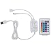 vidaXL Cama Individual Luz LED Estructura Hierro + Somier Láminas + Cabecero...