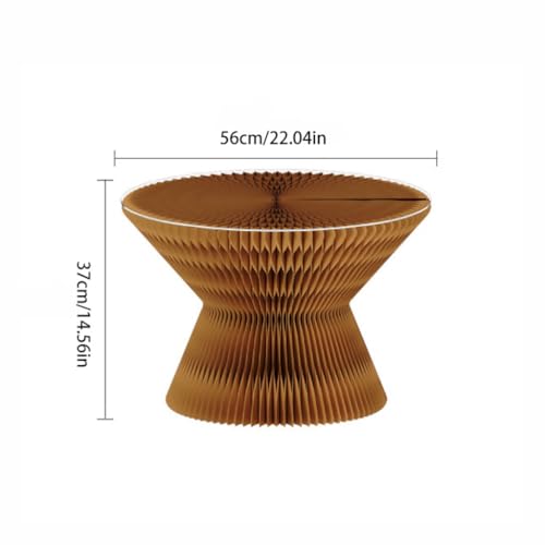 Table basse pliante en papier 18, le meuble modulable et créatif