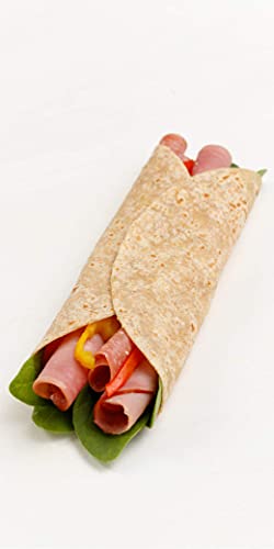 Joseph's Low Carb Wrap Value 3-Pack, Flax, Oat Bran and Whole Wheat, 8g Carbs Per Serving, Fresh Baked (6 Per Pack, 18 Wraps Total)