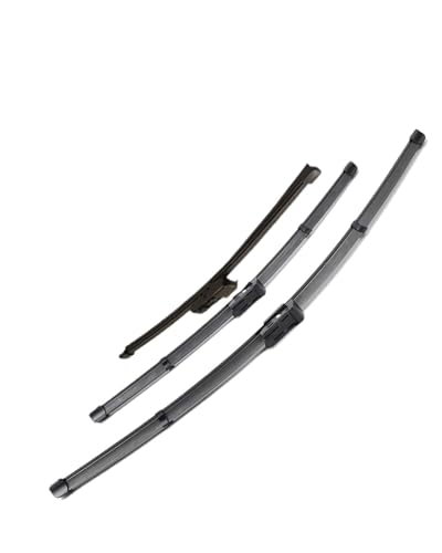 Juego de 3 Limpiaparabrisas para Volkswagen Golf VII (7) 2012 2020   Kit Completo Delantero y Trasero (26