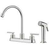 APPASO Kitchen Faucet with Side Sprayer, 2-Handle...