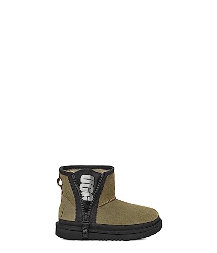UGG Classic Mini Zipper Tape Logo | Bottines en daim de qualité supérieure