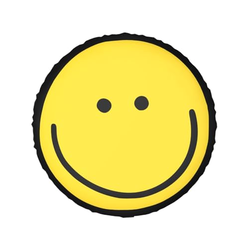 Smiley Face Tire Cover Weatherproof Dustproof Wheel Spare Tire Cover Wheel Protectors Universal Fit for Rv Trailer SUV Truck Camper 14 Inch