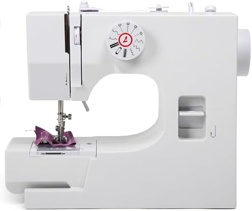 Mini Sewing Machine, 12 Built-In Stitches Small Portable Sewing M...