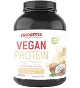 VeganVibe Witte Chocolade Kokos Proteine - Vegan Proteine Blend - 24 gram eiwit/portie - 6 gram B...