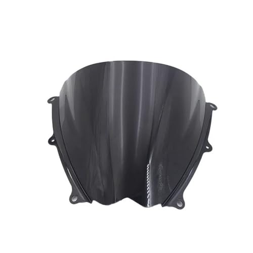 Pare-brise double bulle GSXR1000 K7 2007 2008 noir brillant pour réduire les turbulences