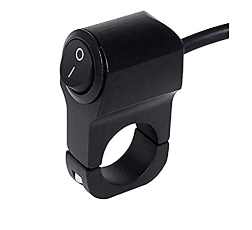 Aow Attractive Offer World 7/8 Handlebar Mount on-Off DC 12V Electrical System Waterproof CNC Switch for Motorbike Fog Lamp/Head Light