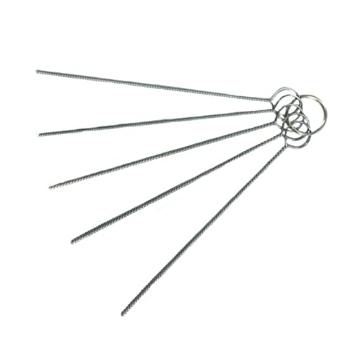 ARTIBETTER 3 Sets Airbrush Spray Cleaning Kit Nozzle Washing Scrub Repair Cleaning for Household Use Cleaning Tools Airbrush Cleaning Kit Airbrush Cleaning Brush Tool Alloy