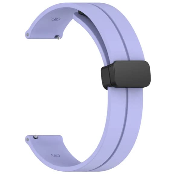 MELFO Smart Watch Strap Silicon Folding Buckle Compatible with FireBolt Phoenix Pro Smart Watch - Magnetic Folding Buckle Strap