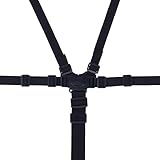 Langlebiges Material - Hergestellt aus verdicktem Material mit hervorragenden Näh- und harten Schnallen, sehr langlebig, robust und stark, um Ihr Kind sicher zu halten. Ausgestattet mit einer hochwertigen Schnalle, die für Erwachsene leicht, für Babys jedoch schwer zu lösen ist und für Babys sicher ist.