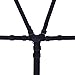 Xinzistar 5 Punkt Hochstuhl Gurt, Sicherheitsgurt Baby Verstellbarer Universal Tripp Trapp Gurt Kinderschutz für Buggy Kindersitz Kinderwagen (Schwarz)