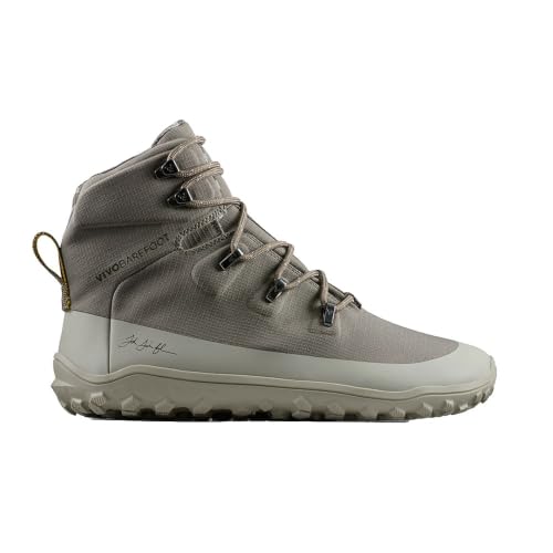 Vivobarefoot Tracker Textile Men's Tracker At Ii Jjf L Hiking Kig Ankle Boots (Gray, US 12)