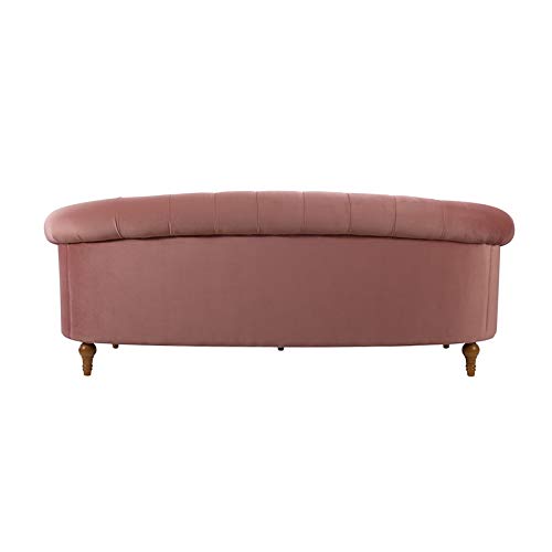 Jennifer Taylor Home La Rosa Sofas, Ash/Rose #TOP4