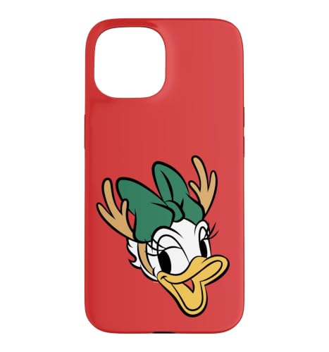 Disney Holiday Daisy Duck Big Face Reindeer Christmas �X�}�z�P�[�X iPhone 15 �p