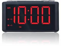 Digital Alarm Clock Radio with AM/FM Radio, Presets, Dual Alarms, Weekday / Weekend Alarm, Snooze photo Digital Alarm Clock Radio with AM/FM Radio, Presets, Dual Alarms, Weekday / Weekend Alarm, Snooze