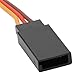 ALAMSCN 3-Pin Servo Extension Cable Cord 10cm/4'' 3.93 inch Female to Male Lead Wire Connector JR for RC Car Airplanes Remote Control (Pack of 10)