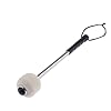 Alloy Marching Tenor Drum Mallets with Strap Stick Wool Felt Head Drum Parts #4