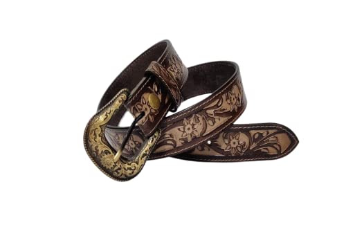 Ceinture western JF-Reitsport 30 pouces modèle unisexe pour cowboy et cowgirl