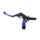 Material: Motorrad-Kupplungshebel sind aus bearbeitetem Aluminium für hohe Haltbarkeit und kein Ausbleichen