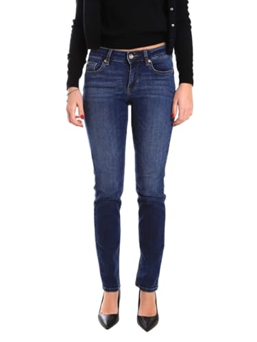 Liu Jo Damen Jeans Magnetic Blue Denim 30