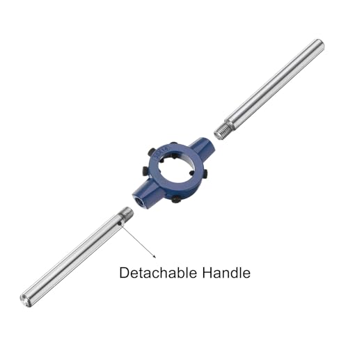 Llave de mango redondo M12-M14 uxcell soporte 38mm para barra de roscas 5