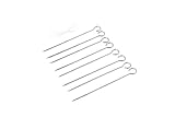 Fox Run 5770 Poultry Lacers with String, Stainless Steel, Set of 8