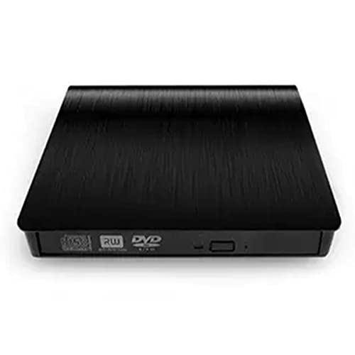 Graveur Lecture Mobile Noir Multifonction CD DVD - Compatible PC et Ordinateur - 3