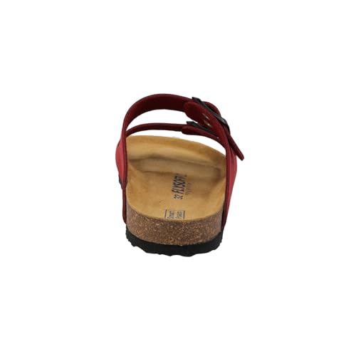 Image of Kids' 100% Genuine Leather Sandals - Comfortable Smart Foam Footbed, Adjustable Straps, Durable Non-Slip Sole and Stylish