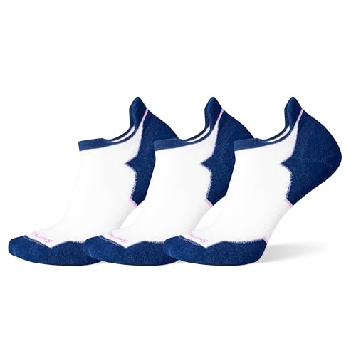 Smartwool Women's Run Targeted Cushion Low Ankle Socks White-3pk Medium by Smartwool - Used condition - US$48.87