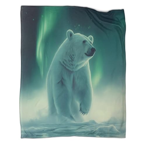 Couverture ours polaire 3D le cadeau idéal pour ados et adultes - 2