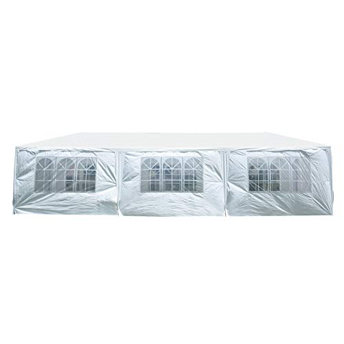 MCombo Exacme 10x30 Feet Outdoor Canopy Tent Wedding Party Waterproof Gazebo Pavilion