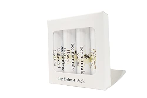 Bee Naturals Mango Lip Balm Soothes, Heals, and Protects Dry, Chapped Lips