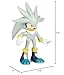 Sonic The Hedgehog 2.5-Inch Action Figure Modern Silver Collectible Toy