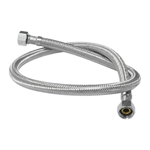 Braided Stainless Steel Toilet Bidet Water Supply Hose 100cm