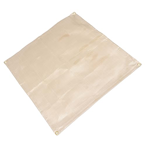 INOOMP 1pc Barbecue Heat-Resistant Blanket Fire Retardant Fabric Waterproof Long-Lasting for Outdoor Camping