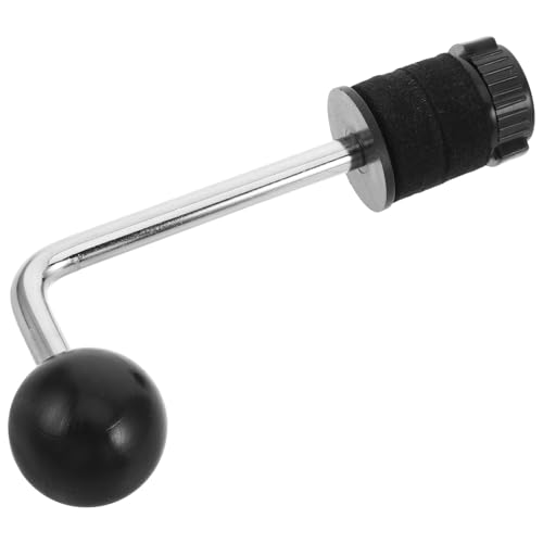 Clamp universal para soporte de batería Balacoo con base de estabilidad mejorada y operación con una mano, construcción en metal y caucho, perilla ajustable de ángulo para entornos profesionales de grabación miniatura 1