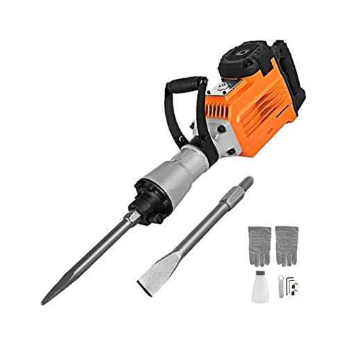 TEMSOOM VEVOR 3600 W Abbruchhammerbohrer mit 2 Meißeln, Schwerer Presslufthammer, bahnbrechende elektrische Impack…