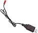 Produktbild YUNIQUE Deutschland 1 USB Stück 4.8v MH NI-CD Ladegerät JST 2P Batterie Kabel Fernbedienung Spielzeug