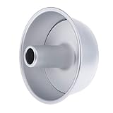 CUTICATE Round Hollow Chiffon Cake Mold, Mini Angel Food Cake Pans, Cake Pan, Baking Mould with Removable Bottom for Kitchen Home - 7 inch