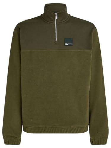 Sweat Karl Lagerfeld Jeans homme veste polaire regular zippée contre le froid